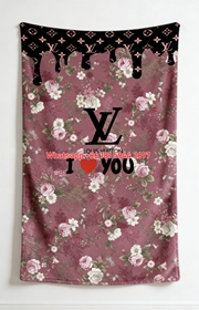 Luxury Print Flannel Sofa Throw Blanket 395